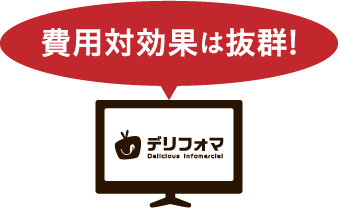 費用対効果は抜群！